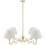 Modway EEI-6875 Wave Squiggle 4-Arm Pendant Light