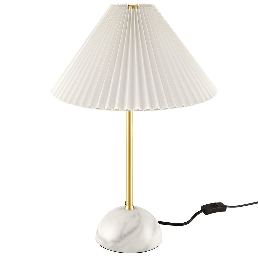 Modway EEI-6878 Illusion Marble Dome Table Lamp