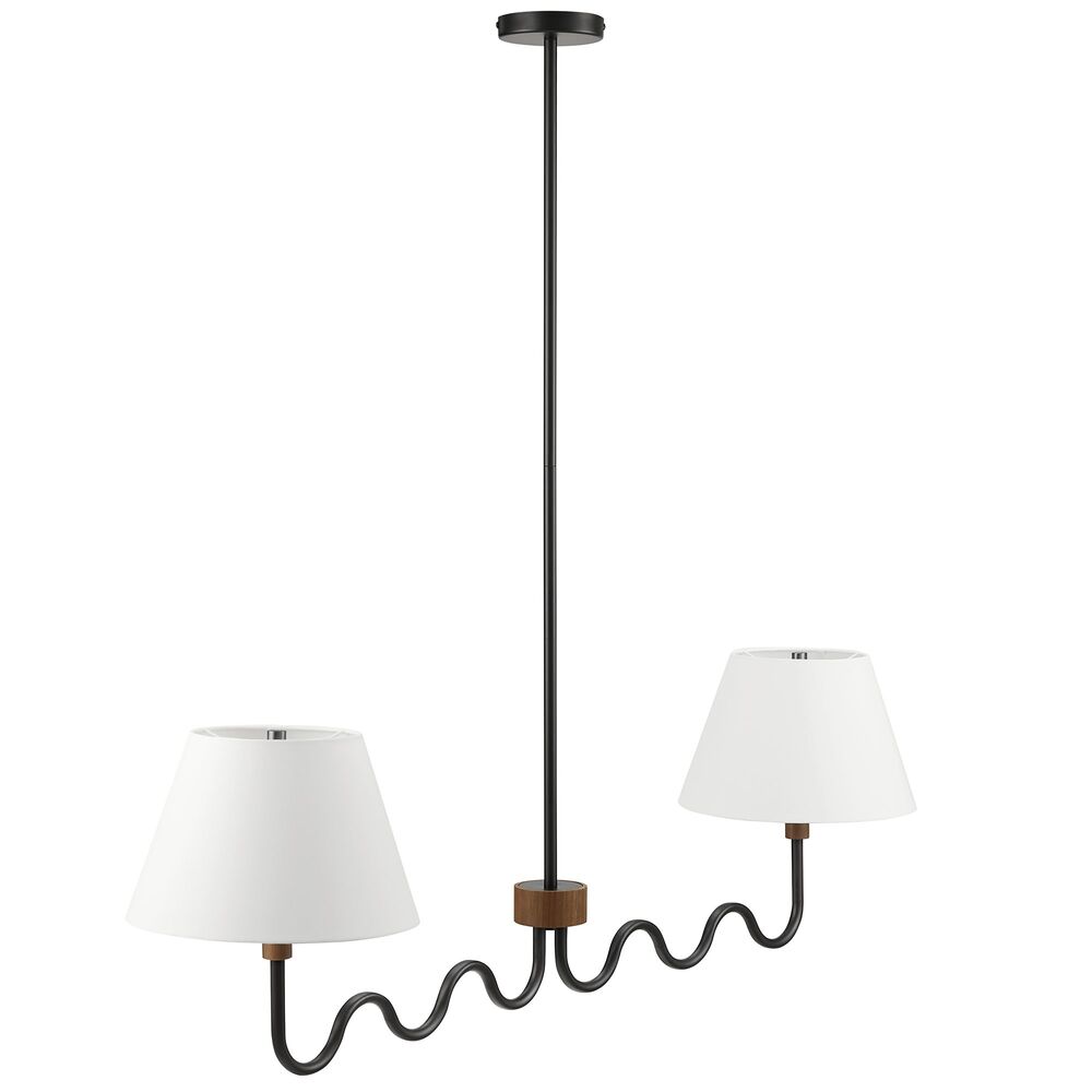 Modway EEI-6882 Sunlit Squiggle 2-Arm Pendant Light