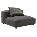 Modway EEI-6885 Solace Modular Upholstered Fabric Armless Chair