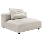 Modway EEI-6885 Solace Modular Upholstered Fabric Armless Chair