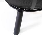 Deko Living 34 Inch Diameter Outdoor Steel Woodburning Sphere Fire Pit - COB10508