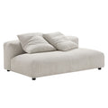 Modway EEI-6890 Solace Modular Corduroy Upholstered Armless Loveseat