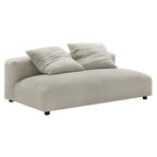 Modway EEI-6891 Solace Modular Upholstered Fabric Armless Loveseat