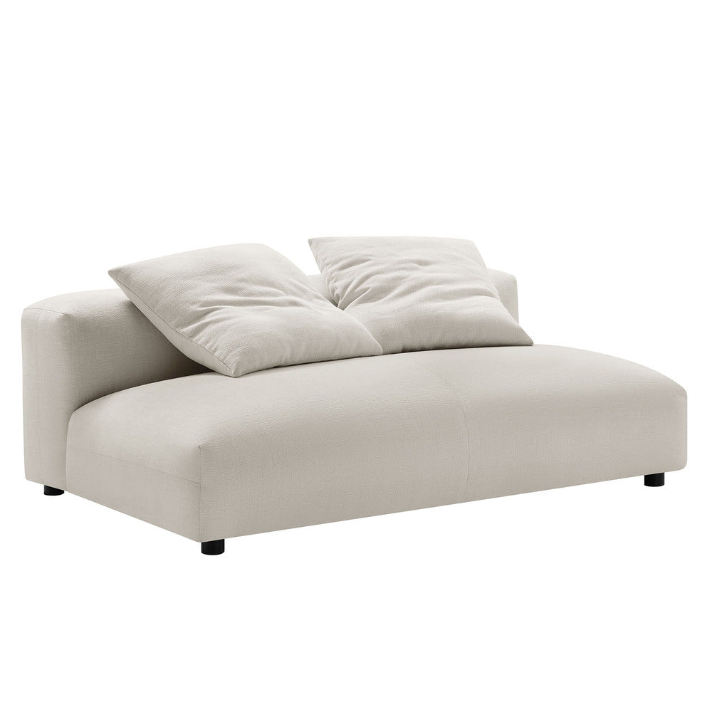 Modway EEI-6891 Solace Modular Upholstered Fabric Armless Loveseat