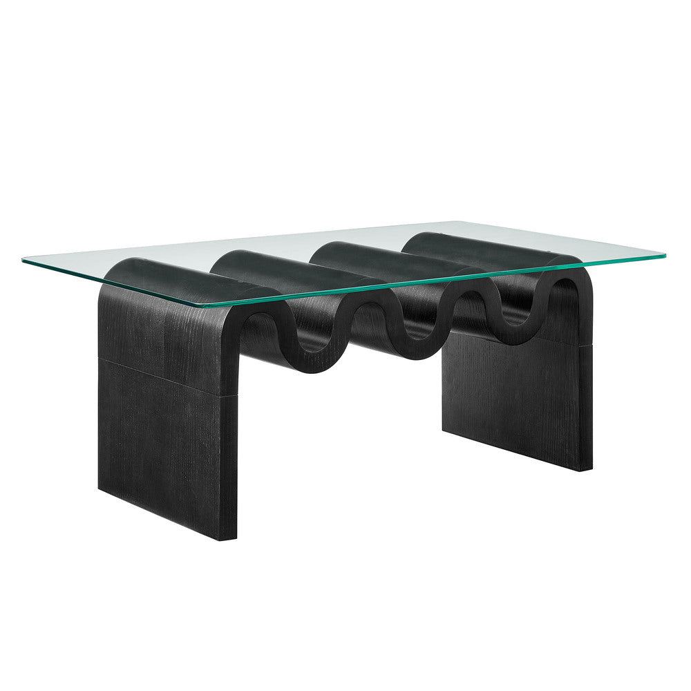 Modway EEI-6900 Ondine Glass Top Coffee Table