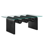 Modway EEI-6900 Ondine Glass Top Coffee Table