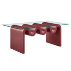 Modway EEI-6900 Ondine Glass Top Coffee Table