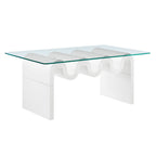 Modway EEI-6900 Ondine Glass Top Coffee Table