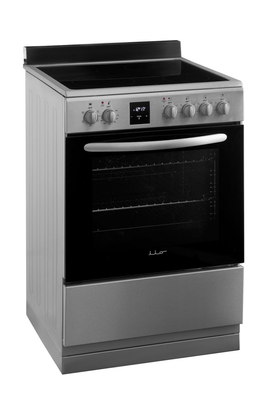 iio Professional Series Electric 4 Burner Stovetop And Oven Range - 24 Inch