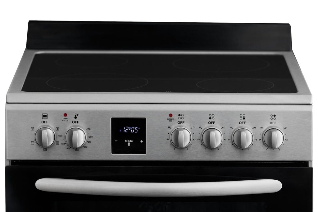 iio Professional Series Electric 4 Burner Stovetop And Oven Range - 24 Inch