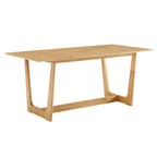Modway EEI-6914 Solara 71" Rectangle Wood Dining Table