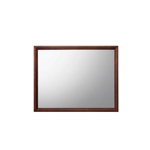 ACME 20404 Ilana Mirror, Brown Cherry