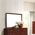 ACME 20404 Ilana Mirror, Brown Cherry