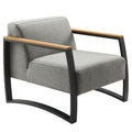 Modway EEI-6947 Sauve Outdoor Patio Aluminum and Fabric Armchair