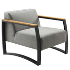Modway EEI-6947 Sauve Outdoor Patio Aluminum and Fabric Armchair