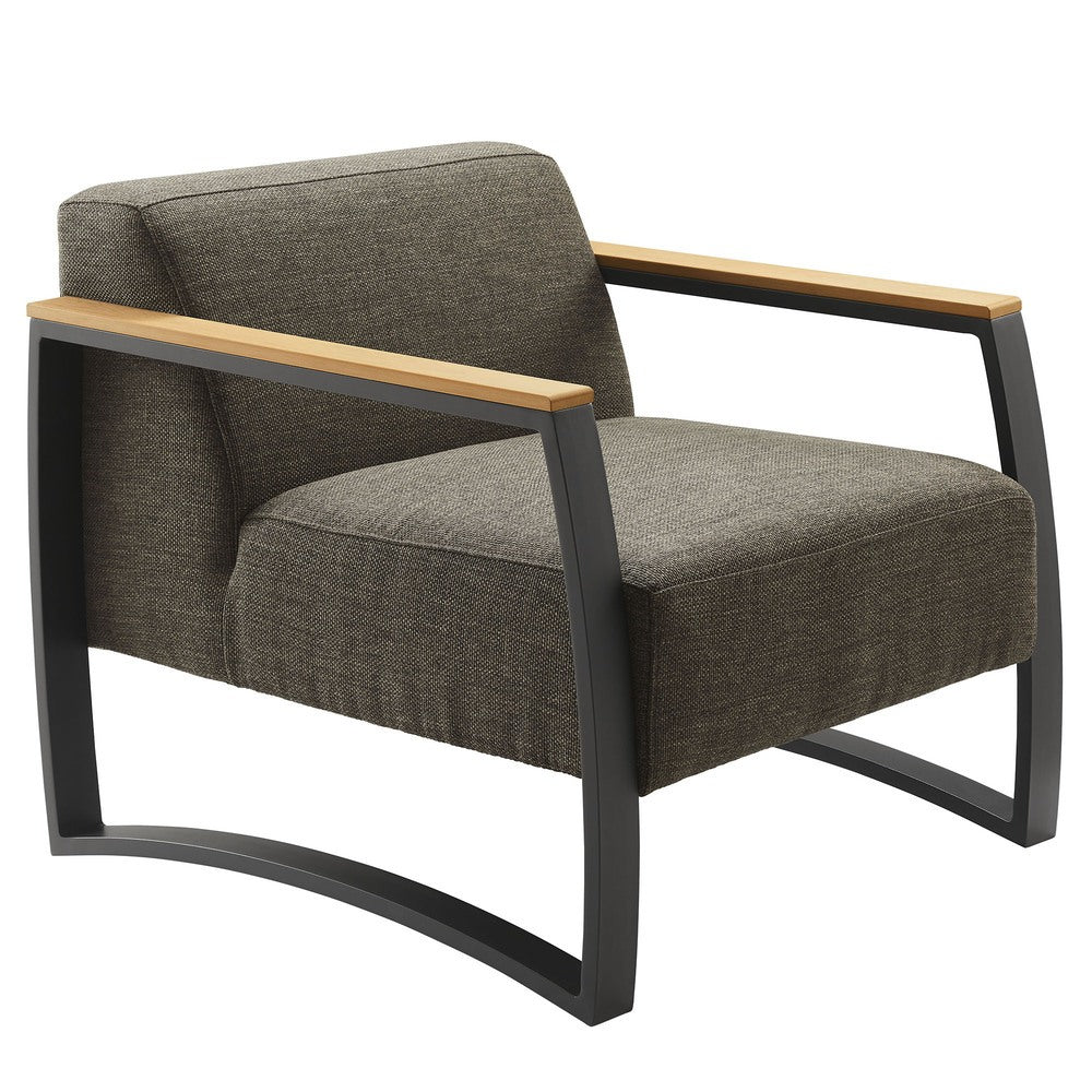 Modway EEI-6947 Sauve Outdoor Patio Aluminum and Fabric Armchair