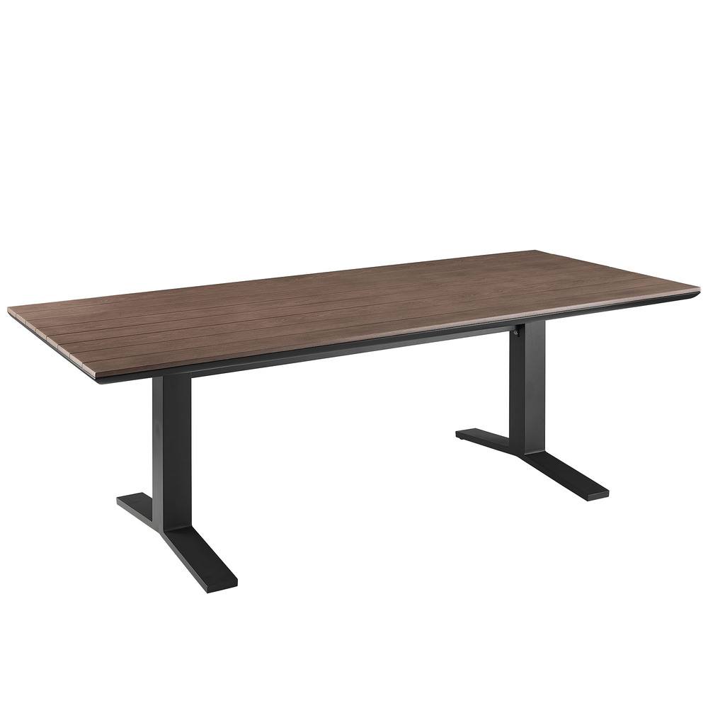 Modway EEI-6948 Gavelston 91" Outdoor Patio Aluminum Dining Table