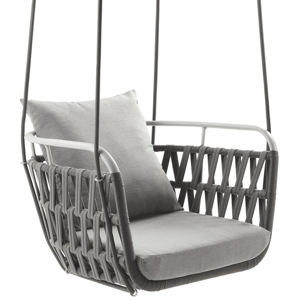 Modway EEI-6949 Kaliah Outdoor Patio Aluminum Swing Chair