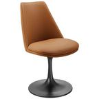 Modway EEI-6955 Lippa Swivel Dining Vegan Leather Side Chair