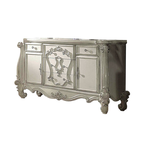 ACME 21135 Versailles Dresser, Bone White  1