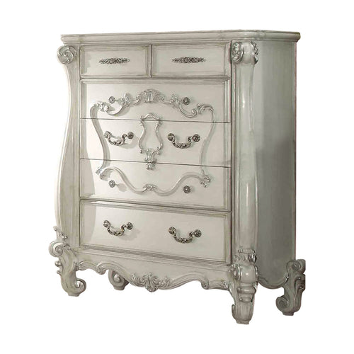 ACME 21136 Versailles Chest, Bone White  1