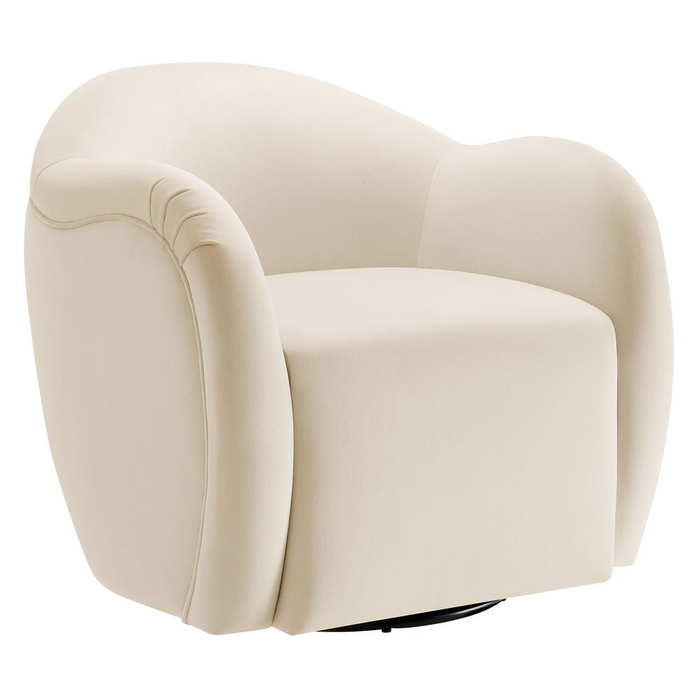 Modway EEI-6959 Compose Performance Velvet Swivel Armchair