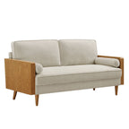 Modway EEI-6961 Kellan Heathered Fabric Upholstered Sofa