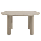 Modway EEI-6981 Nautica Outdoor Patio 60" Round Aluminum Dining Table