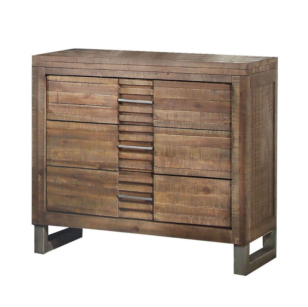 ACME 21293 Andria Nightstand, Reclaimed Oak