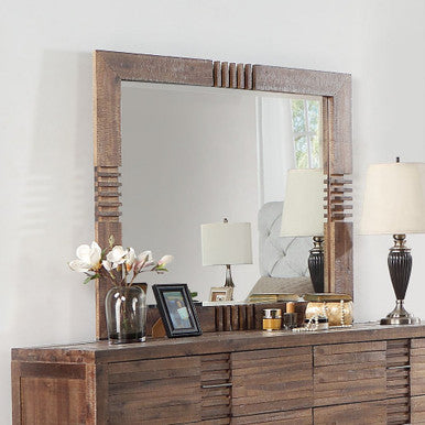 ACME 21294 Andria Mirror, Reclaimed Oak