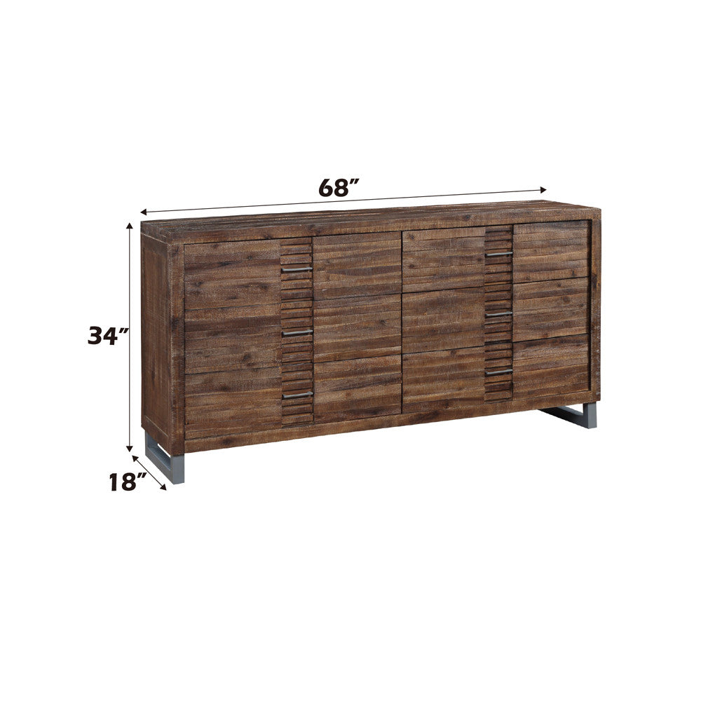 ACME 21295 Andria Dresser, Reclaimed Oak