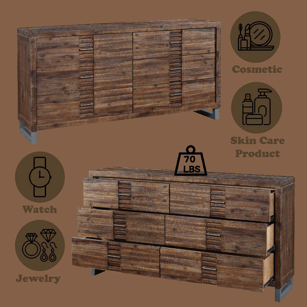 ACME 21295 Andria Dresser, Reclaimed Oak