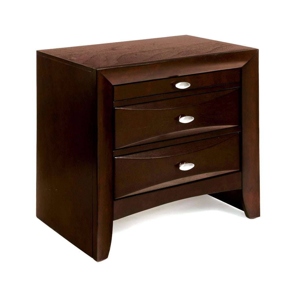 ACME 21453 Ireland Nightstand, Espresso