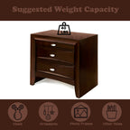 ACME 21453 Ireland Nightstand, Espresso