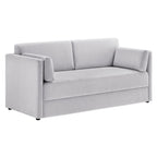 Modway EEI-7012 Linden Upholstered Heathered Chenille Sofa