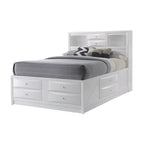 ACME 21700Q Ireland Queen Bed with Storage, White (1Set/4Ctn)