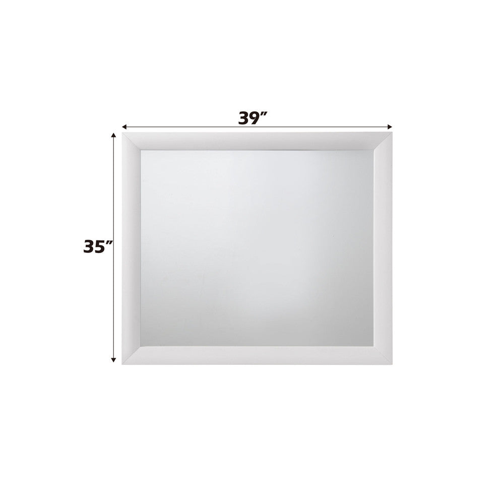 ACME 21705 Ireland Mirror, White