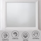 ACME 21705 Ireland Mirror, White