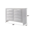 ACME 21706 Ireland Dresser, White