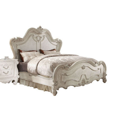 ACME 21754CK Versailles California King Bed, Bone White (1Set/3Ctn)