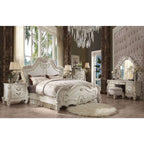 ACME 21760Q Versailles Queen Bed, Bone White (1Set/3Ctn)  1
