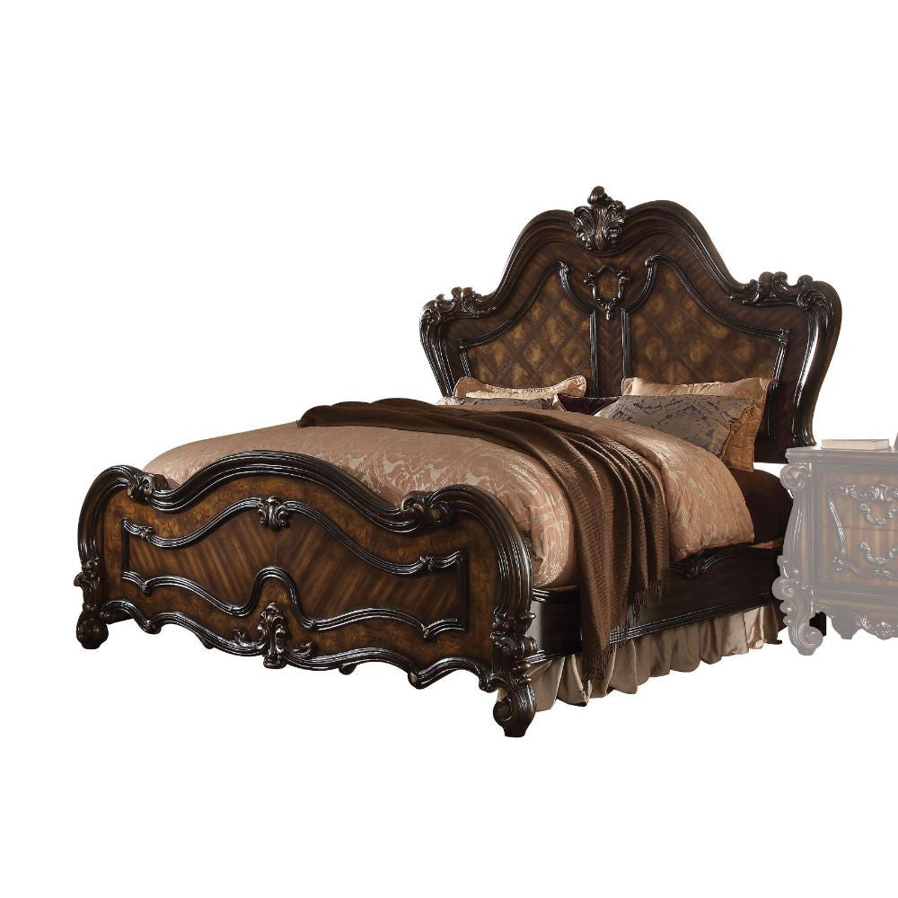 ACME 21790Q Versailles Queen Bed, Cherry Oak (1Set/3Ctn)
