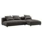 Modway EEI-7025 Solace 2-Piece Modular Upholstered Fabric Sectional Sofa With Chaise