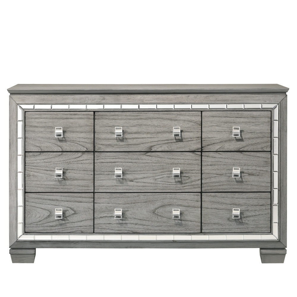 ACME 21825 Antares Dresser, Light Gray Oak
