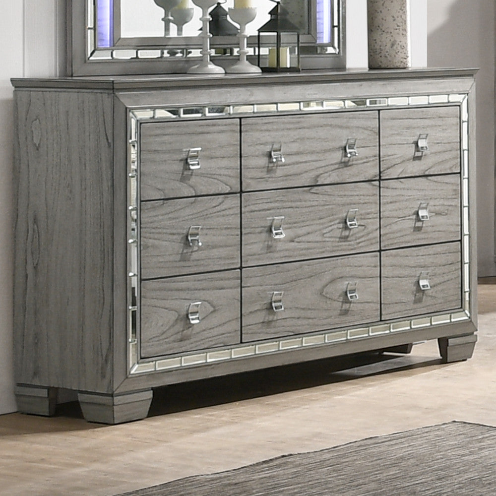 ACME 21825 Antares Dresser, Light Gray Oak