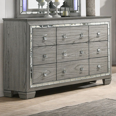 ACME 21825 Antares Dresser, Light Gray Oak