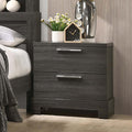 ACME 22033 Lantha Nightstand, Gray Oak