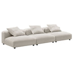 Modway EEI-7035 Solace 3-Piece Modular Upholstered Fabric Sofa