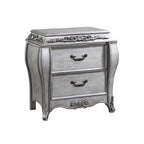 ACME 22143 Leonora Nightstand, Vintage Platinum